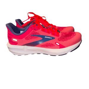 Brooks Women's Hot Pink and Navy Running Sneakers